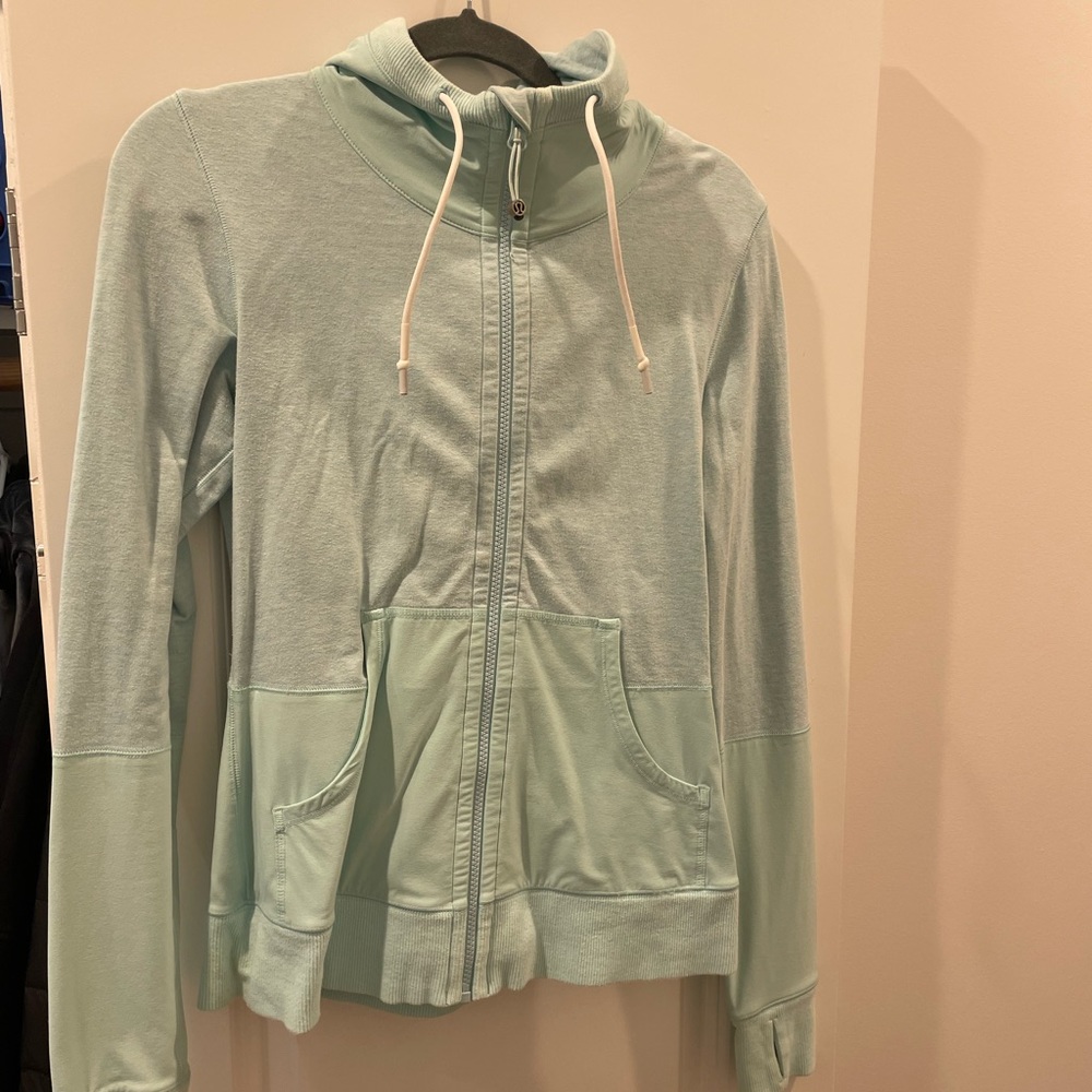 Lululemon light blue hoodie